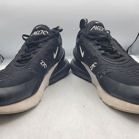 Nike Air Max 270 Womens Size 7 Black Anthracite Running Shoes AH6789-001 - Picture 3 of 12